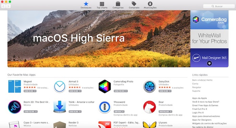 App Store Macos High Sierra